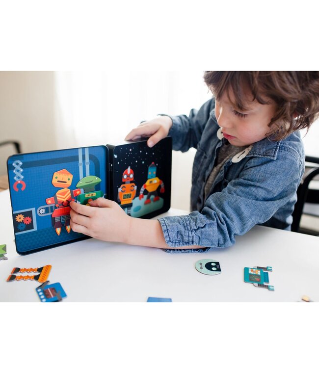 Petit Collage Robot Remix Magnetic Play Set (Discontinued)