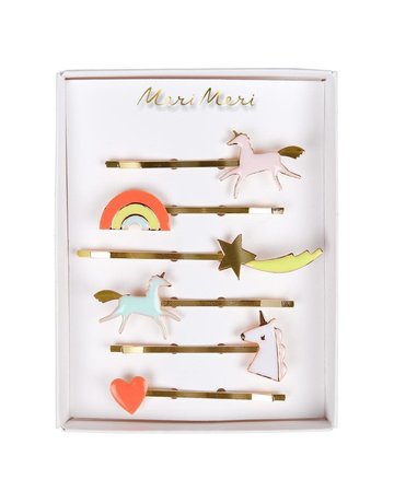 Meri Meri Unicorns and Rainbows Hair Pins