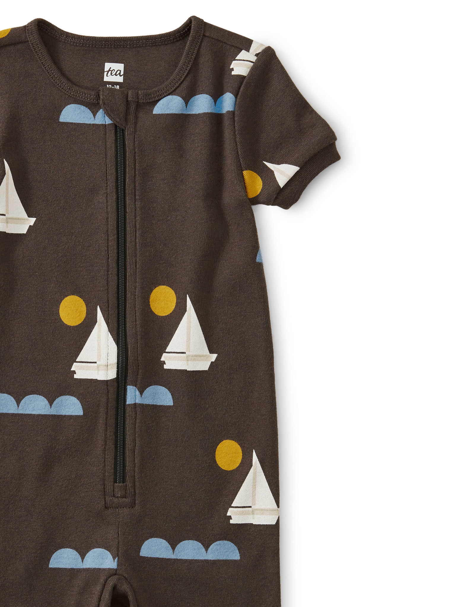short sleeve baby gown