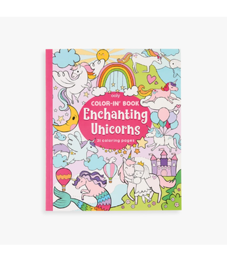 Ooly Coloring Book - Enchanting Unicorns
