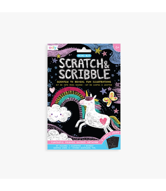 Ooly Mini Scratch & Scribble - Funtastic Friends