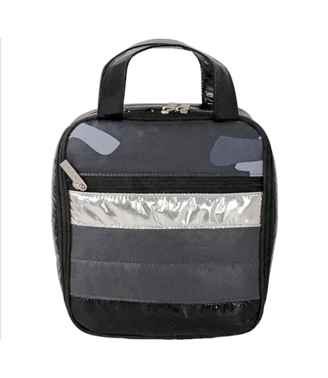 iScream Black Camo Puffer Lunch Tote