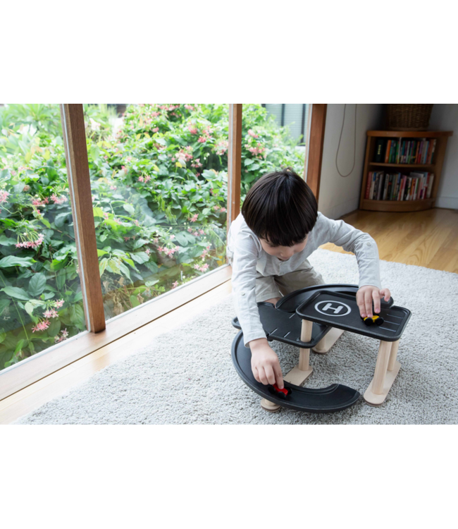 Plan Toys Race N Play Parking Garage