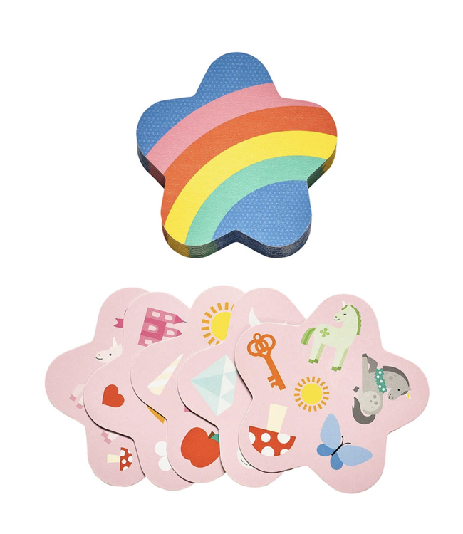 Petit Collage Unicorn Jumble Card Game