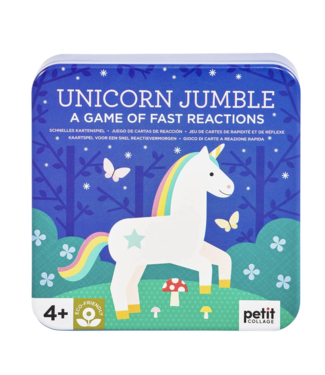 Petit Collage Unicorn Jumble Card Game