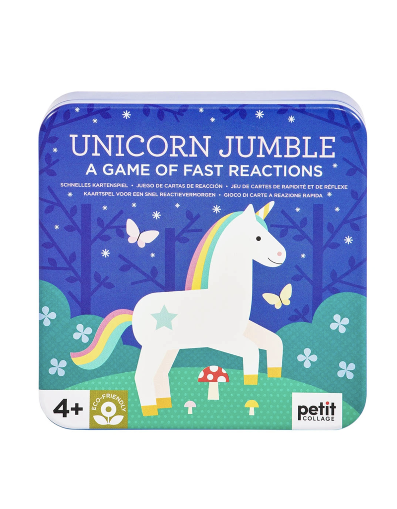 Petit Collage Unicorn Jumble Card Game