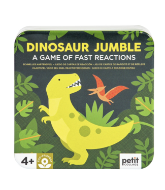 Petit Collage Dinosaur Jumble Card Game
