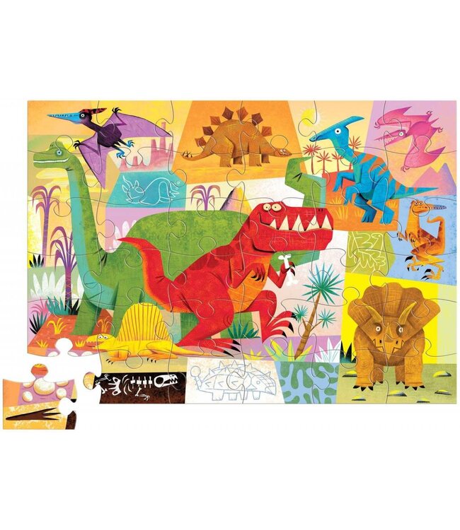 Crocodile Creek 36 pc Puzzle - Dinosaur