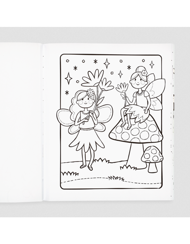 Ooly Coloring Book - Princesses & Fairies