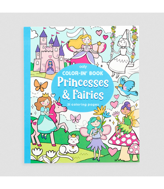 Ooly Coloring Book - Princesses & Fairies