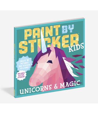 Workman Publishing Paint By Sticker Kids: Unicorns + Magic