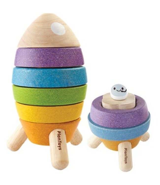 Plan Toys Stacking Rocket
