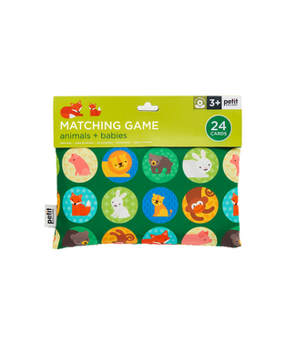 Petit Collage Matching Game - Animals + Babies