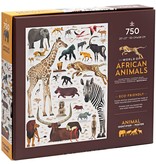 Crocodile Creek 750 pc World of African Animals Puzzle