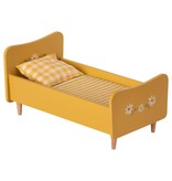 Maileg Wooden Bed Mini - Yellow