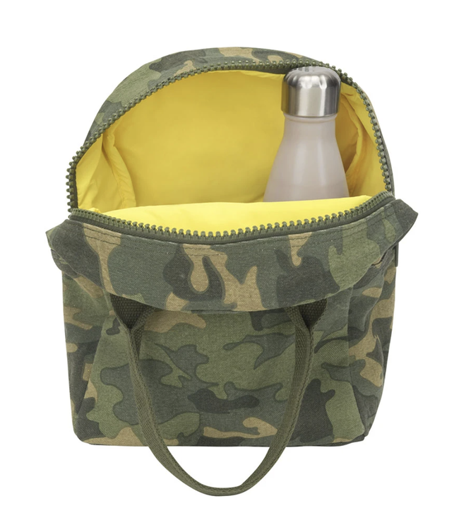 Fluf Zip Lunch Bag - Camo