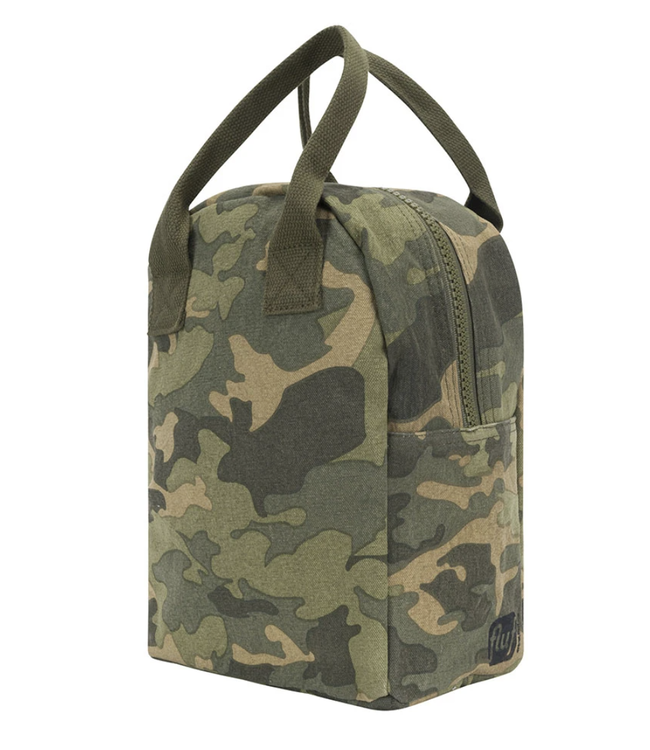 Fluf Zip Lunch Bag - Camo