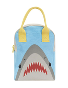 Fluf Zip Lunch Bag - Shark