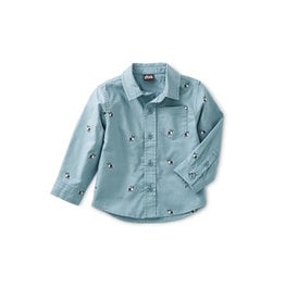 Tea Collection Button Up Baby Shirt