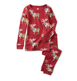 Tea Collection Pajama Set - Dressed Up Reindeer