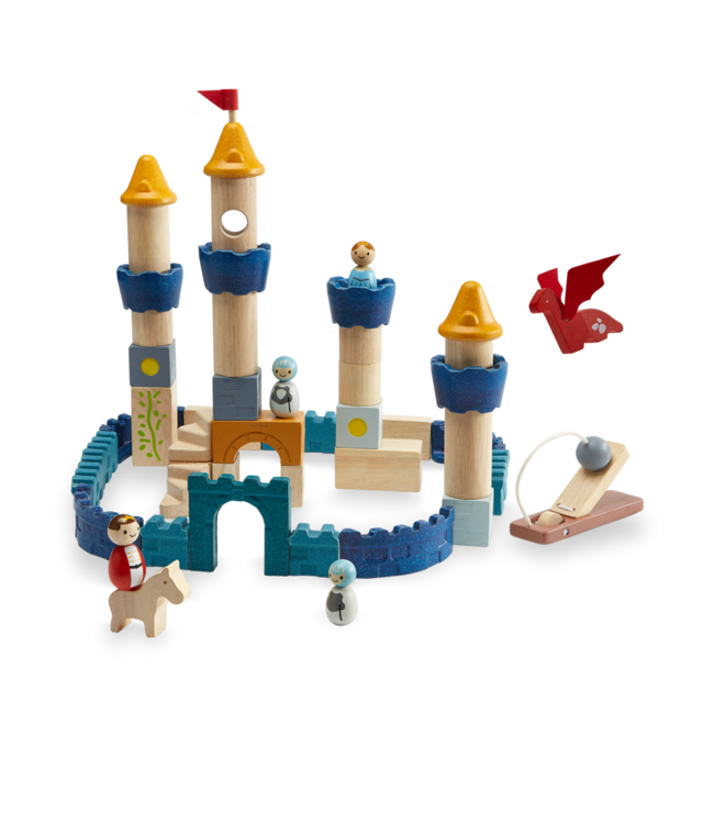 Plan Toys Castle Blocks - Orchard