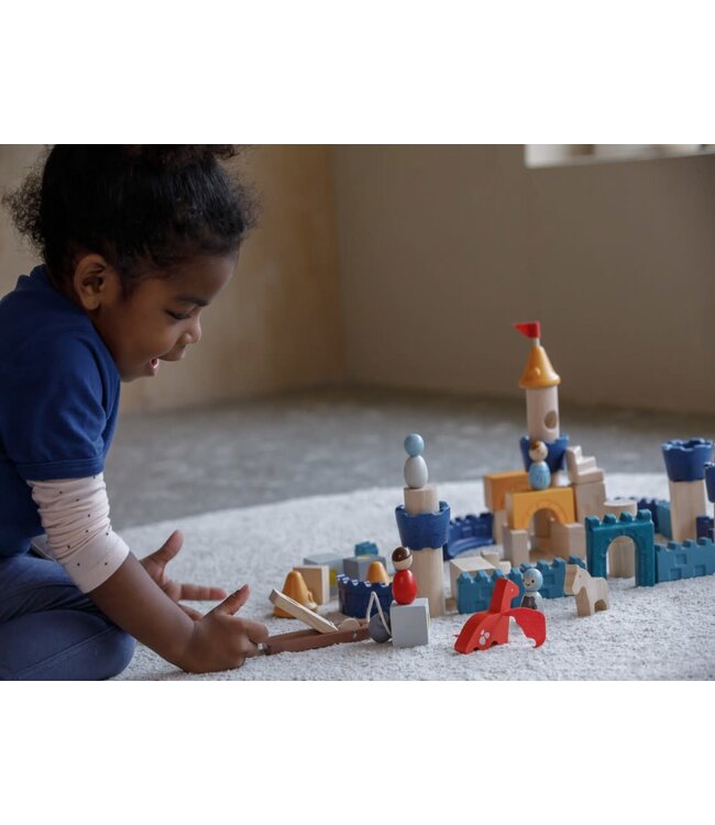 Plan Toys Castle Blocks - Orchard