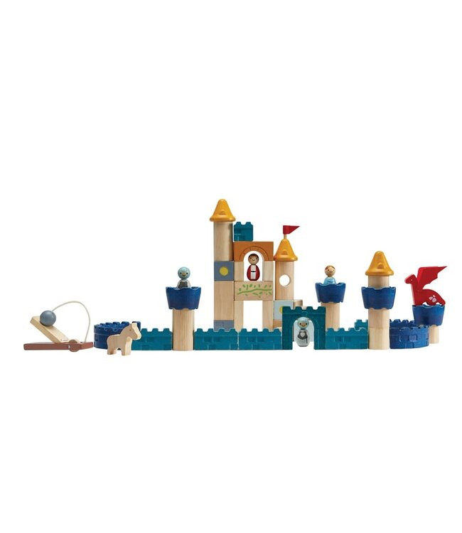 Plan Toys Castle Blocks - Orchard