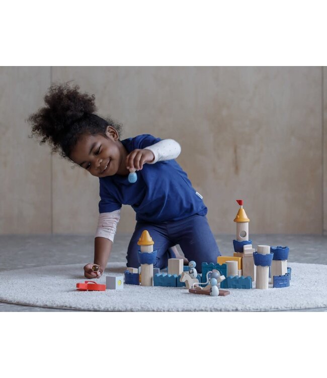Plan Toys Castle Blocks - Orchard