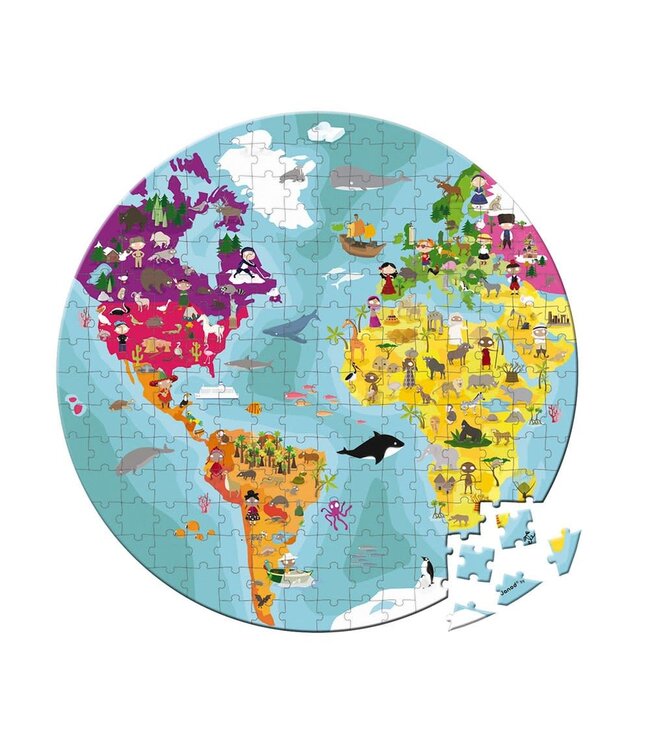 JuraToys (Janod) Puzzle - Our Blue Planet, 208 pcs