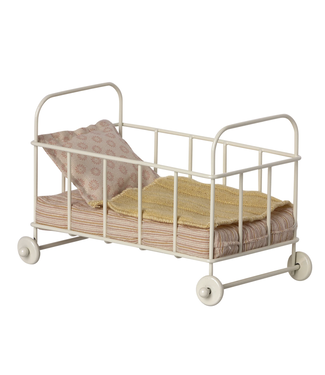 Maileg Cot Bed - Rose