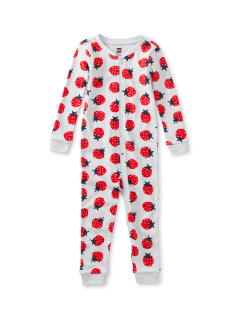 Tea Collection Strawberry Long Sleeve Baby Pajamas