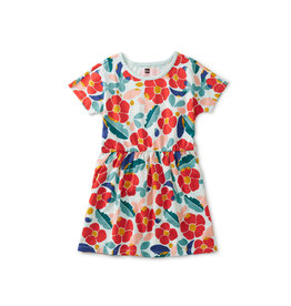 Tea Collection Tropical Floral Twirl Dress