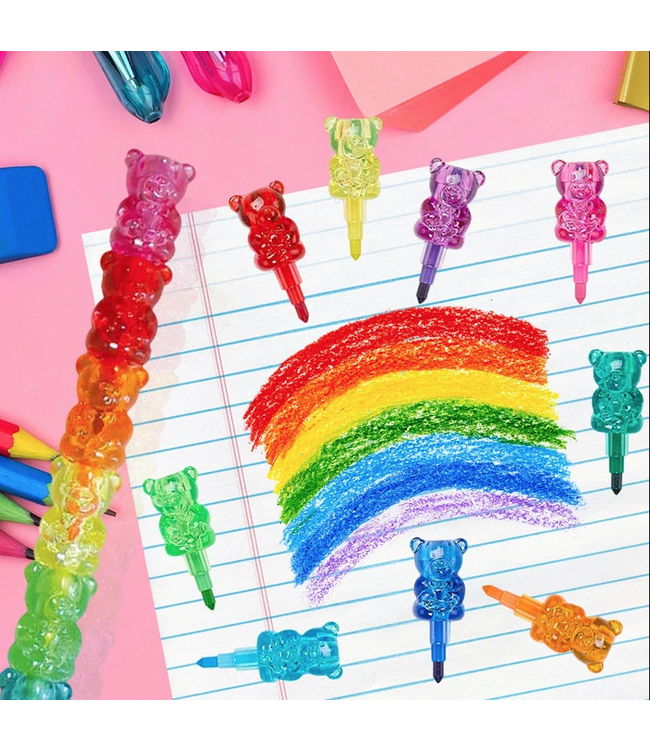 Ooly Bunch O Bears Stacking Crayons