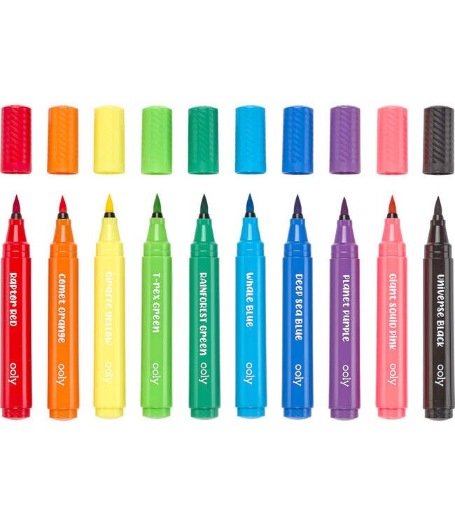 Ooly Big Bright Brush Markers