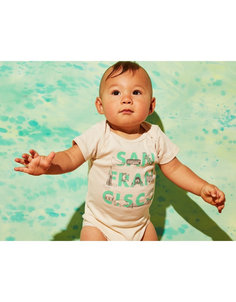 San Francisco Font Onesie - Fiddlesticks