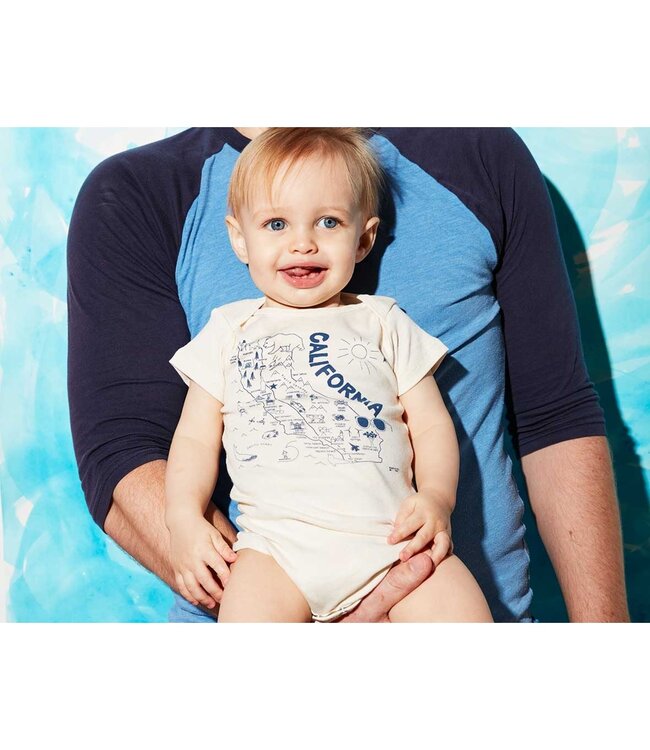 Maptote California Onesie