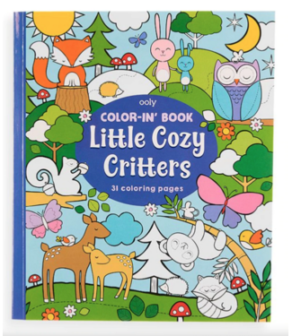 Ooly Coloring Book - Cozy Critters