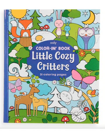 Ooly Coloring Book - Cozy Critters