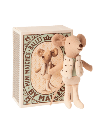 Maileg Dancer in Matchbox, Little Brother Mouse