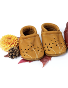 Starry Knight Design Blossoms Baby Shoes - Dijon