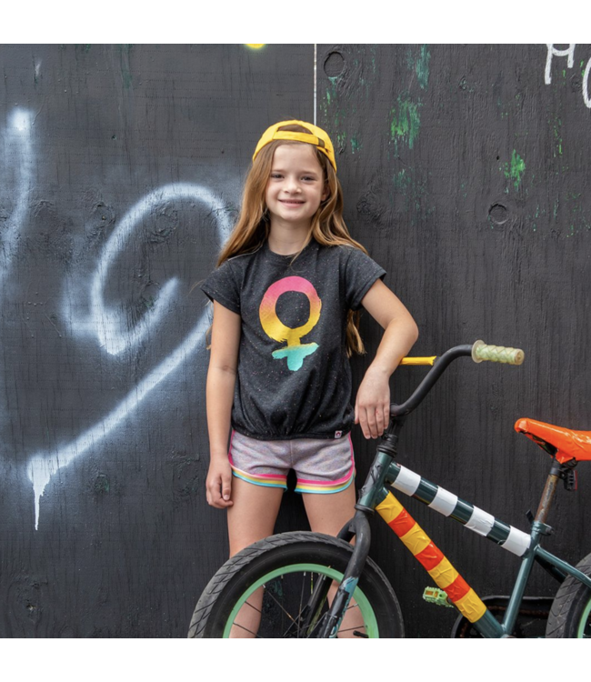 Appaman Callaway Tee - Speckled Charcoal