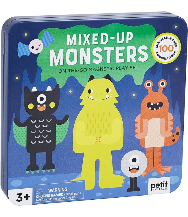 Petit Collage Mix + Match Monster Magnetic Play Set