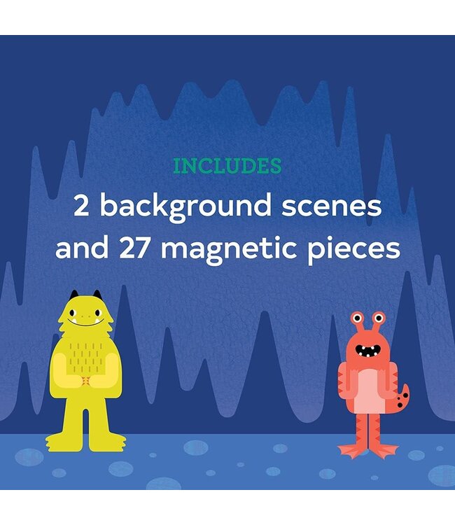 Petit Collage Mix + Match Monster Magnetic Play Set
