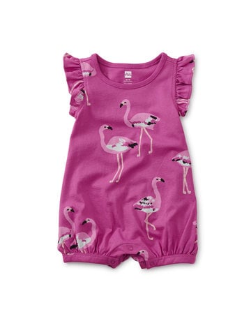 Tea Collection Flamingo Flutter Baby Romper