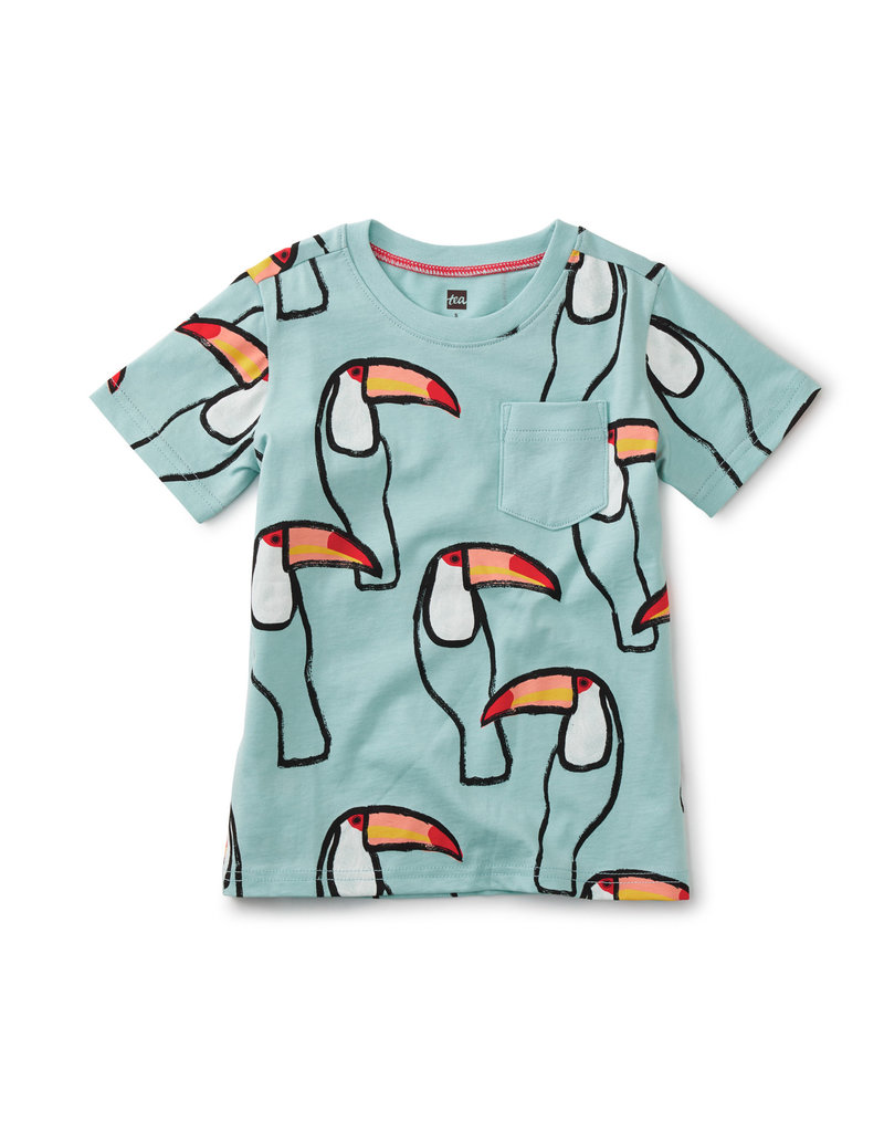 Toucan Printed Pocket Tee