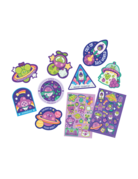 Ooly Scented Scratch Stickers - Grape Galaxy