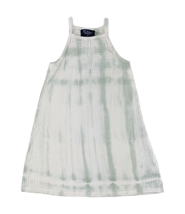 Tiny Whales Muslin Tie Dye Dress