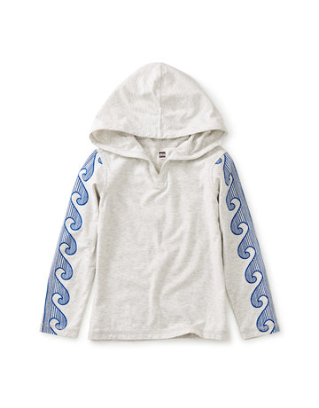 Tea Collection Waves Happy Hoodie