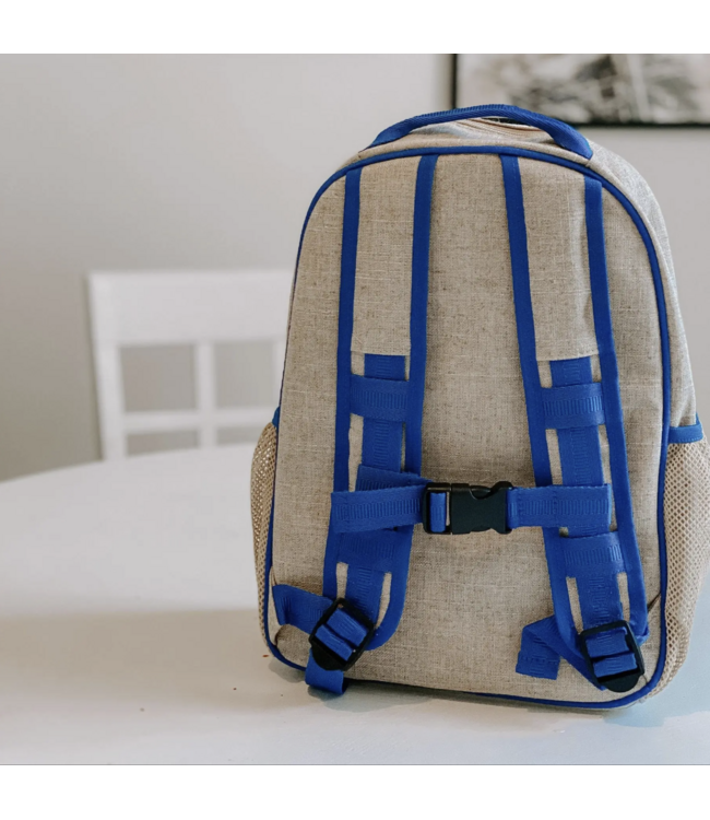 So Young Toddler Backpack - Blue Dino
