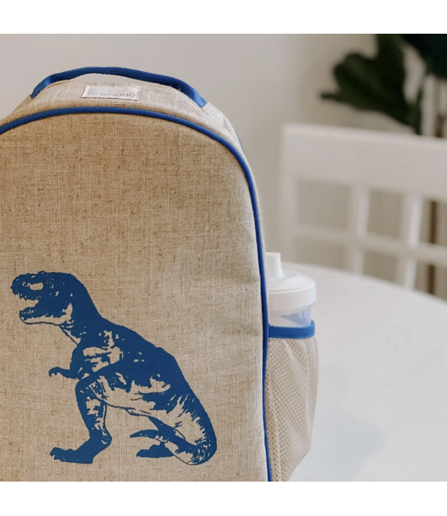 So Young Toddler Backpack - Blue Dino